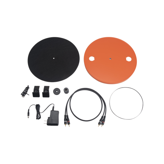 JBL Spinner BT - BlackOrange - Bluetooth Turntable - Detailshot 6